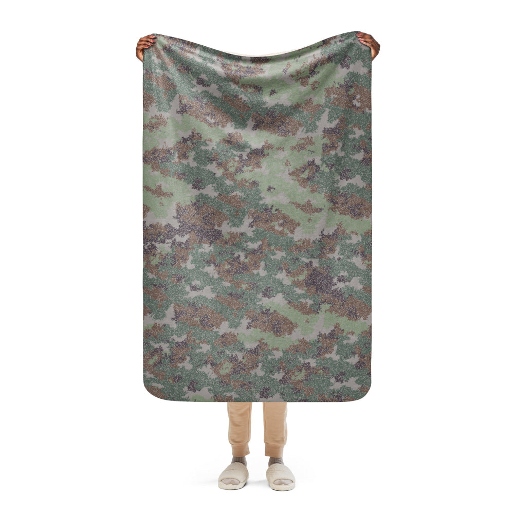 Chinese Chingchong Xingkong Starry Sky Woodland CAMO Sherpa blanket - 37″×57″ - Blanket