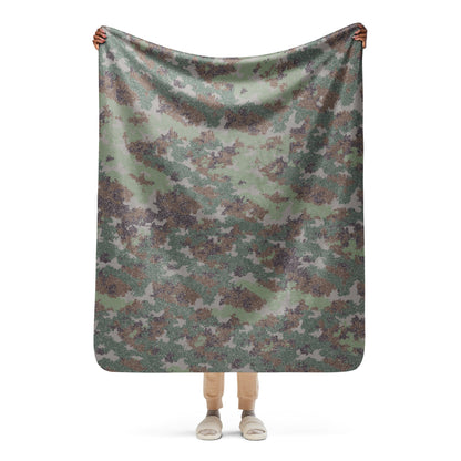 Chinese Chingchong Xingkong Starry Sky Woodland CAMO Sherpa blanket - 50″×60″ - Blanket