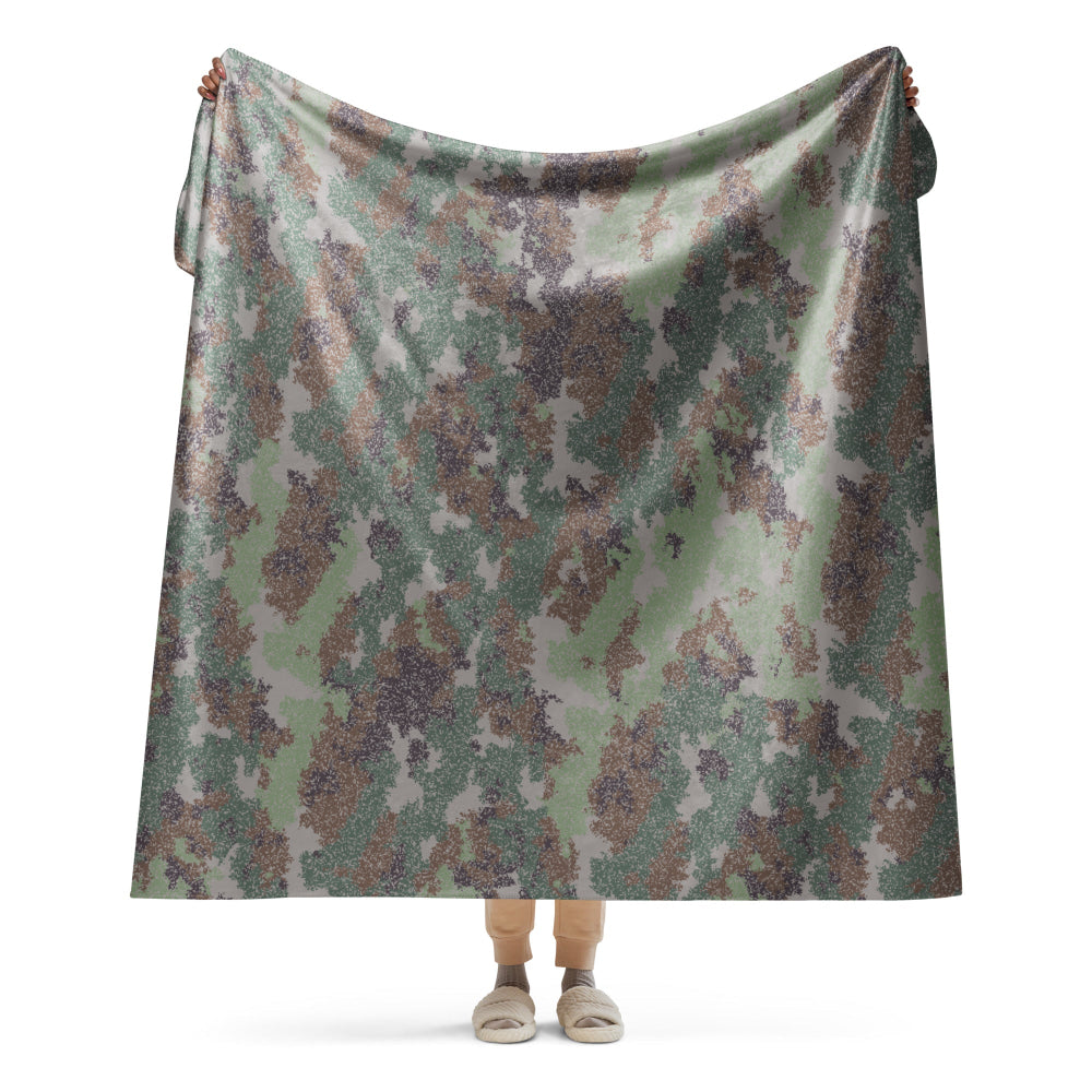 Chinese Chingchong Xingkong Starry Sky Woodland CAMO Sherpa blanket - 60″×80″ - Blanket