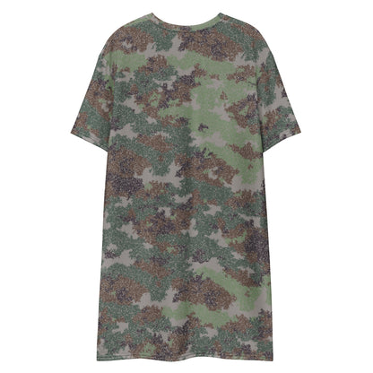 Chinese Chingchong Xingkong Starry Sky Woodland CAMO T-shirt dress - Womens T-Shirt Dress