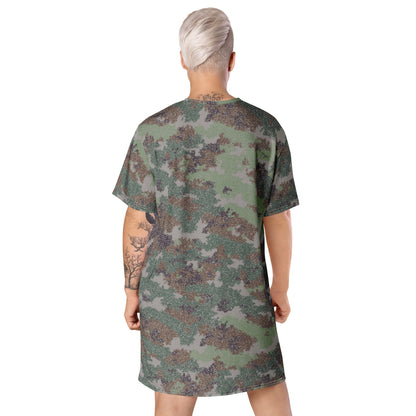 Chinese Chingchong Xingkong Starry Sky Woodland CAMO T-shirt dress - Womens T-Shirt Dress