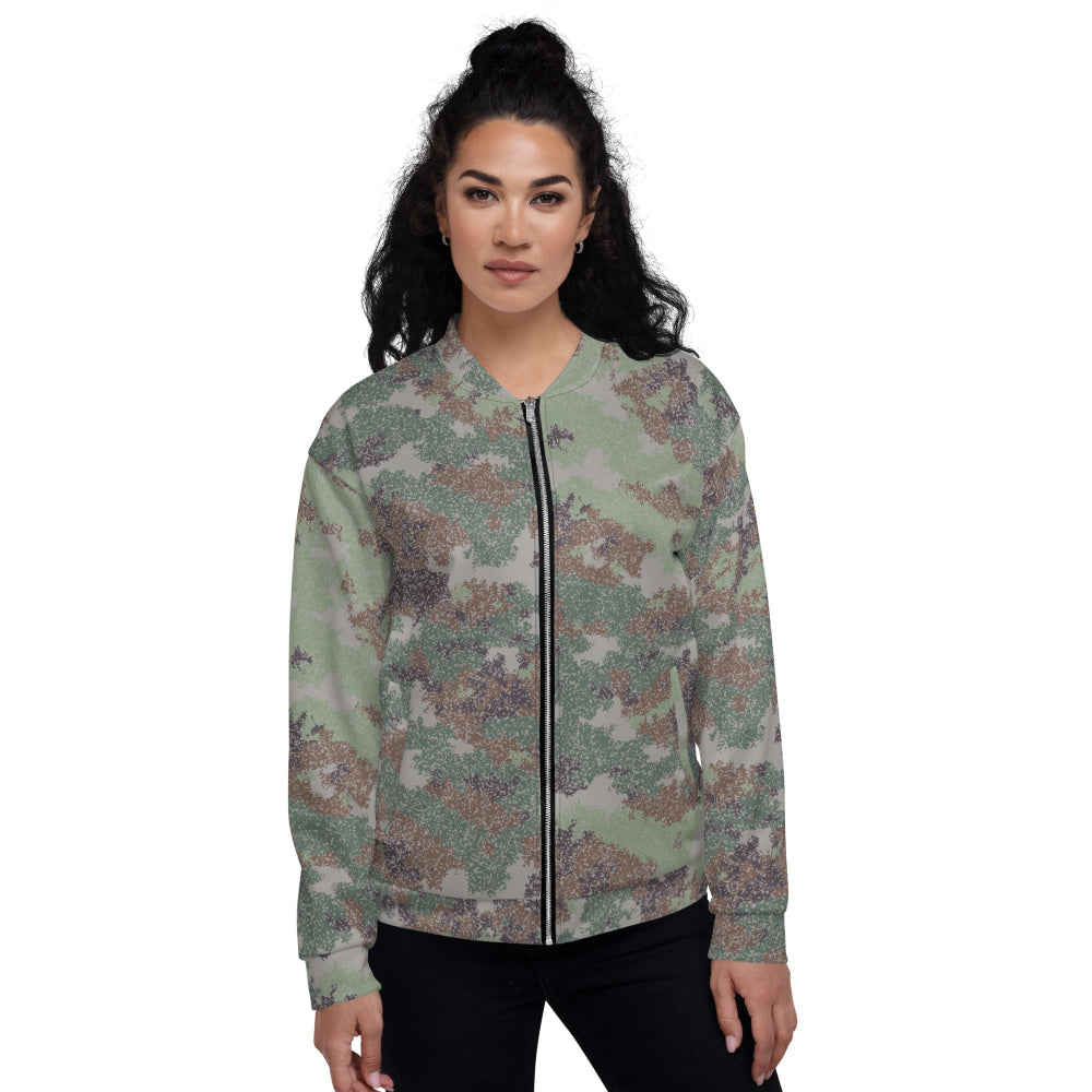 Chinese Chingchong Xingkong Starry Sky Woodland CAMO Unisex Bomber Jacket