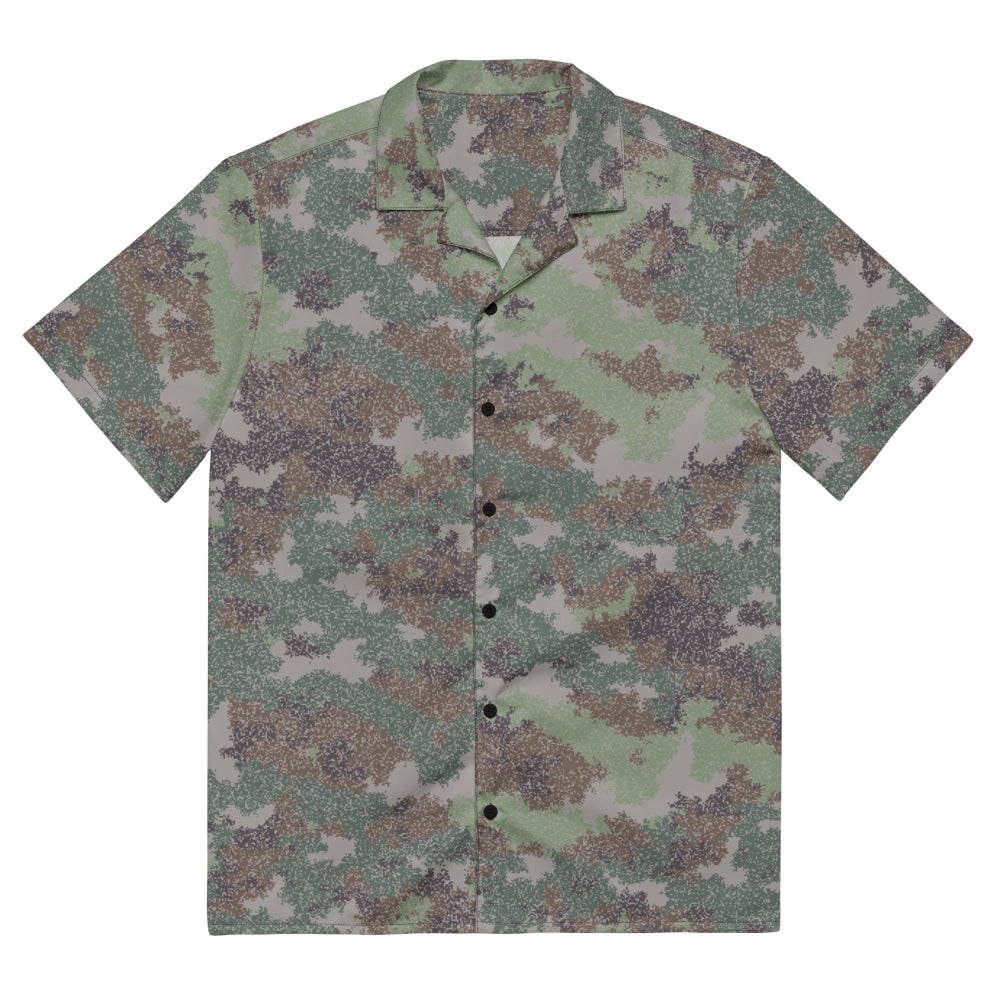 Chinese Chingchong Xingkong Starry Sky Woodland CAMO Unisex button shirt - 2XS - Button Shirt