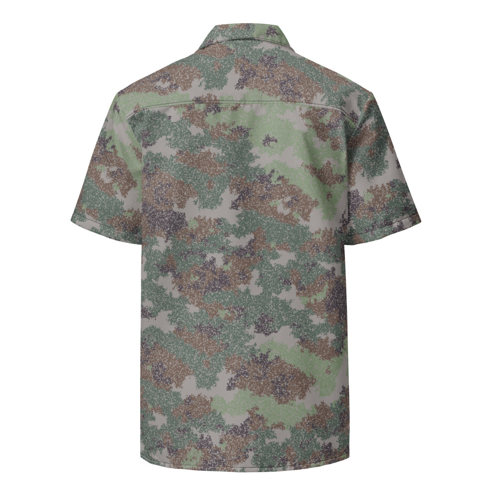 Chinese Chingchong Xingkong Starry Sky Woodland CAMO Unisex button shirt - Button Shirt