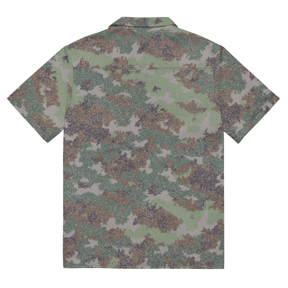 Chinese Chingchong Xingkong Starry Sky Woodland CAMO Unisex button shirt - Button Shirt