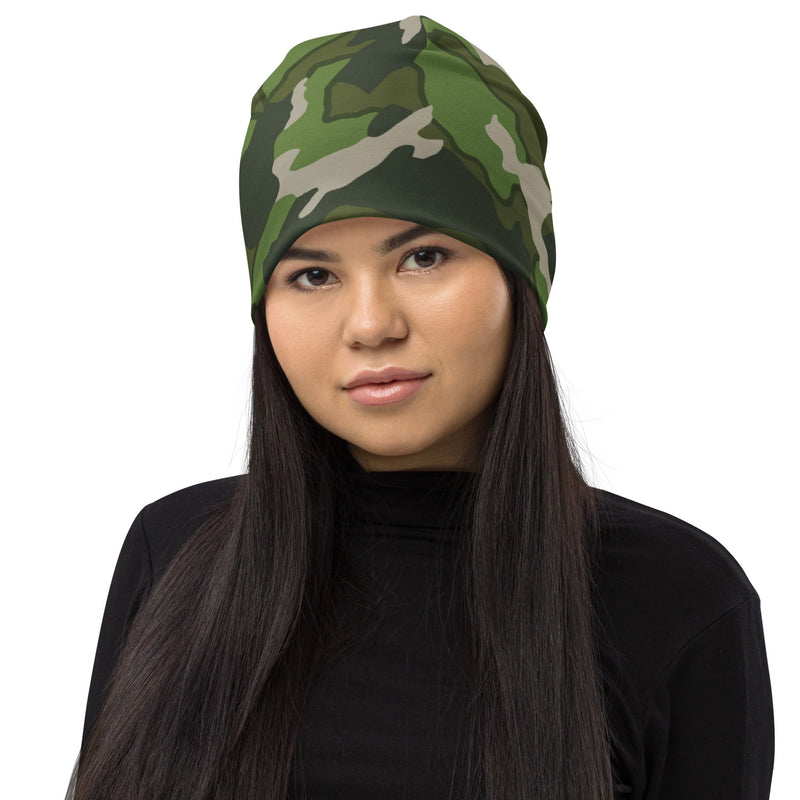 Denison Type 84 Airborne CAMO Beanie - Head
