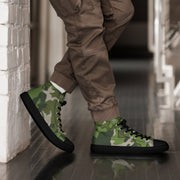 Denison Type 84 Airborne CAMO Mens High-Top Canvas Shoes - Black / 5