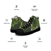 Denison Type 84 Airborne CAMO Mens High-Top Canvas Shoes