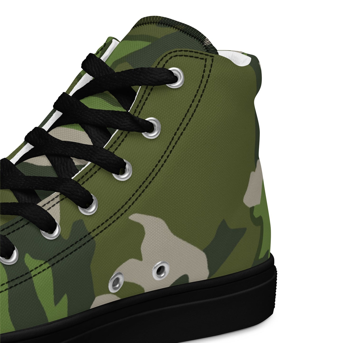 Chinese Denison Type 84 CAMO Mens high top canvas shoes - High Top Canvas Shoes
