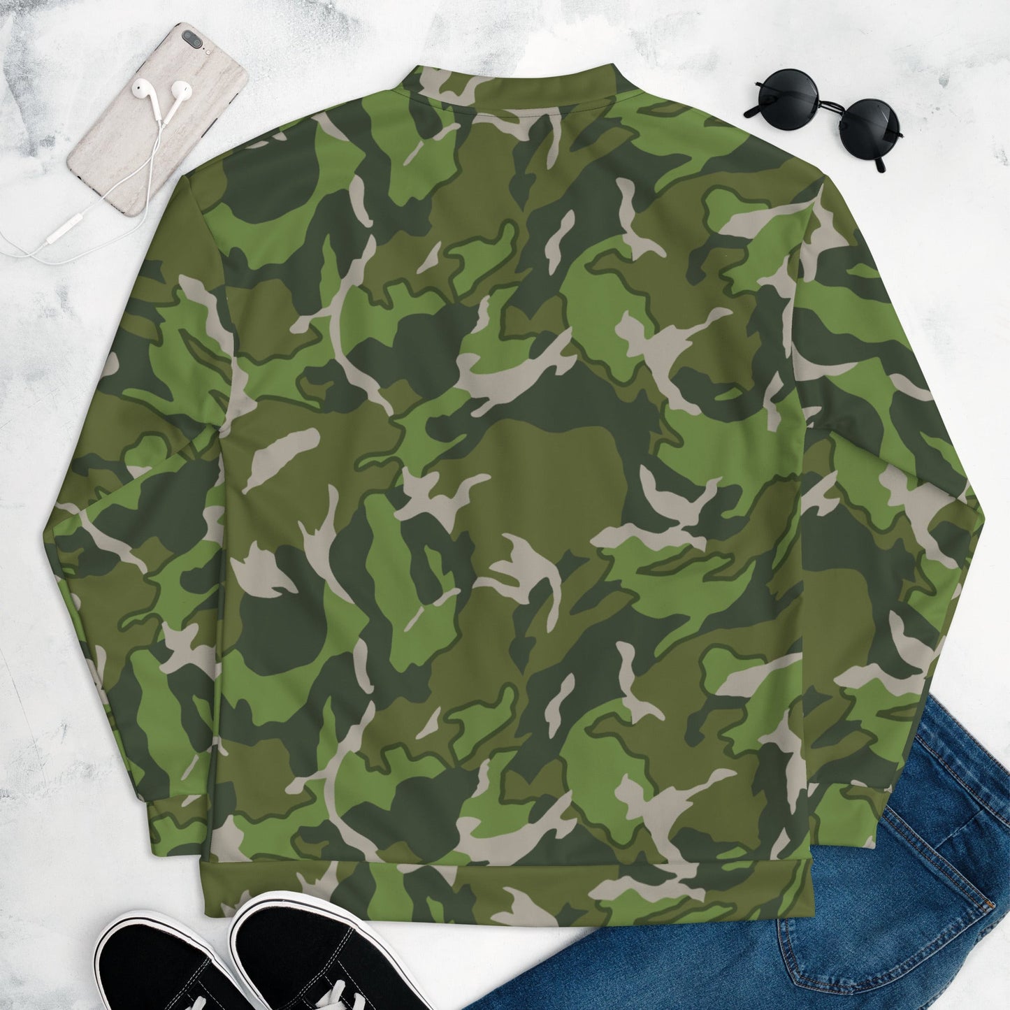 Chinese Denison Type 84 CAMO Unisex Bomber Jacket - Jackets