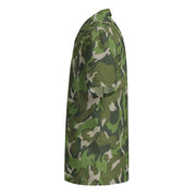 Denison Type 84 Airborne CAMO Unisex Short-Sleeve Button Shirt - Button-Up