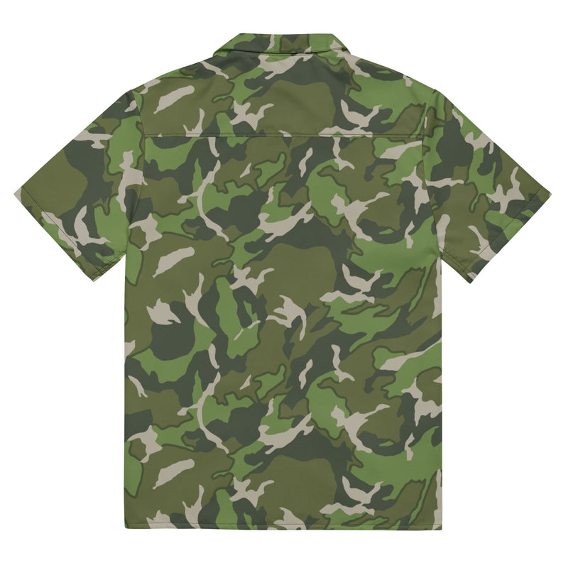 Denison Type 84 Airborne CAMO Unisex Short-Sleeve Button Shirt - Button-Up