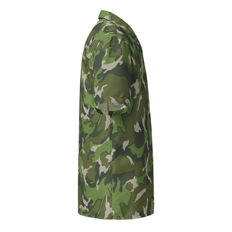 Denison Type 84 Airborne CAMO Unisex Short-Sleeve Button Shirt - Button-Up