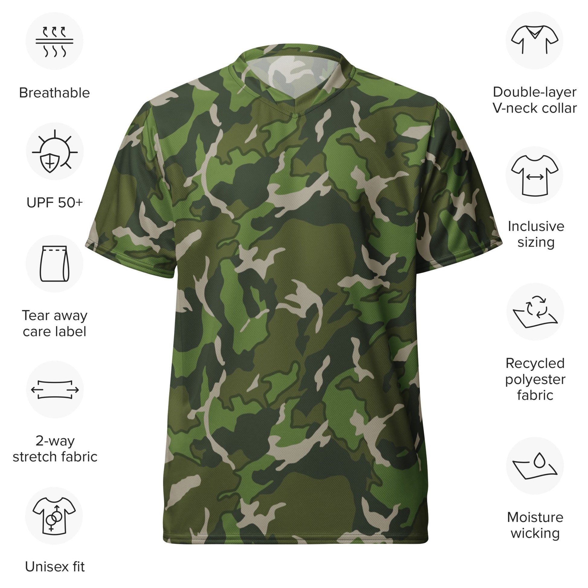 Chinese Denison Type 84 CAMO unisex sports jersey - Sports Jerseys