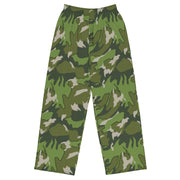 Denison Type 84 Airborne CAMO Unisex Wide-Leg Leisure Pants - 2XS - Pant