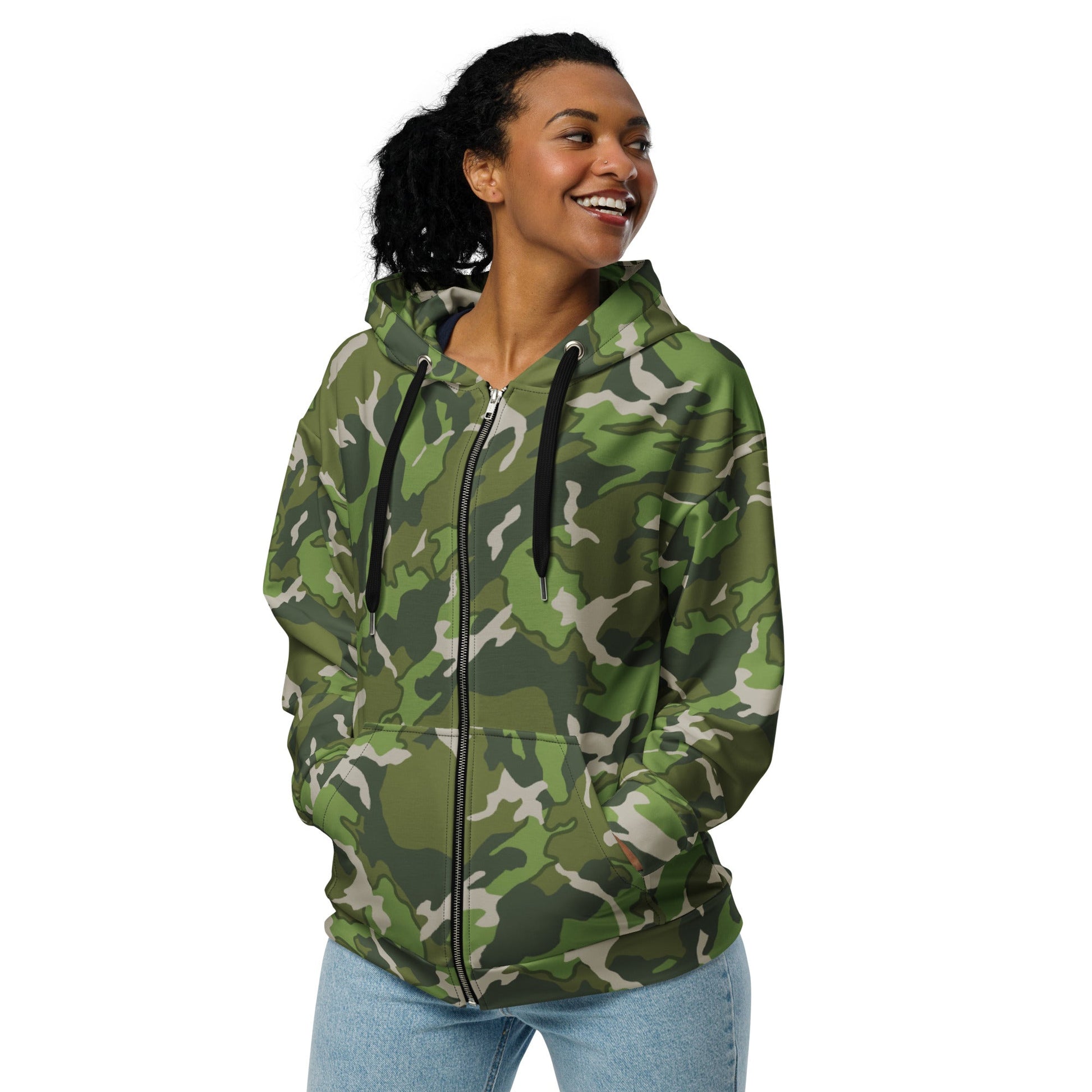 Chinese Denison Type 84 CAMO Unisex zip hoodie - Zip Hoodies
