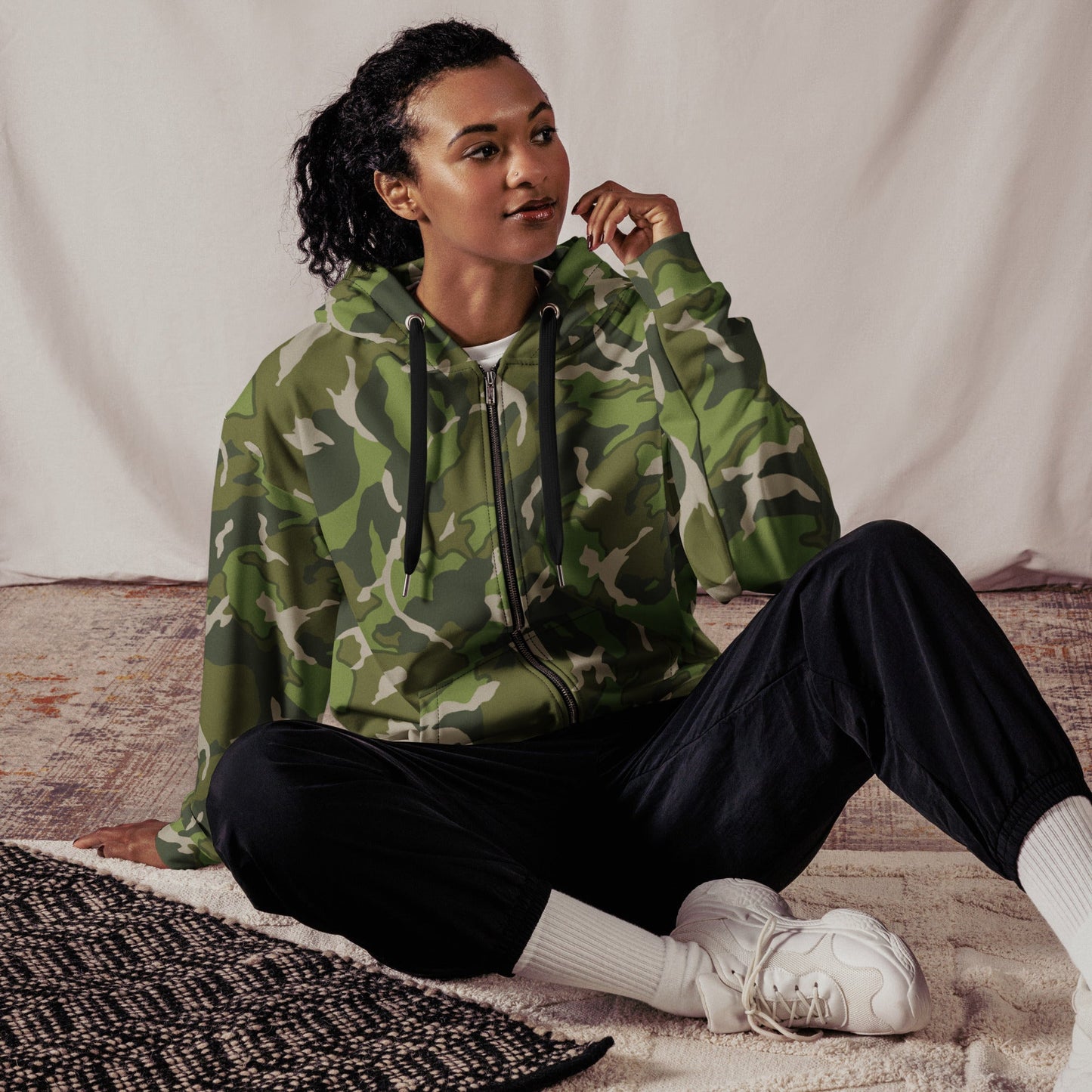 Chinese Denison Type 84 CAMO Unisex zip hoodie - Zip Hoodies