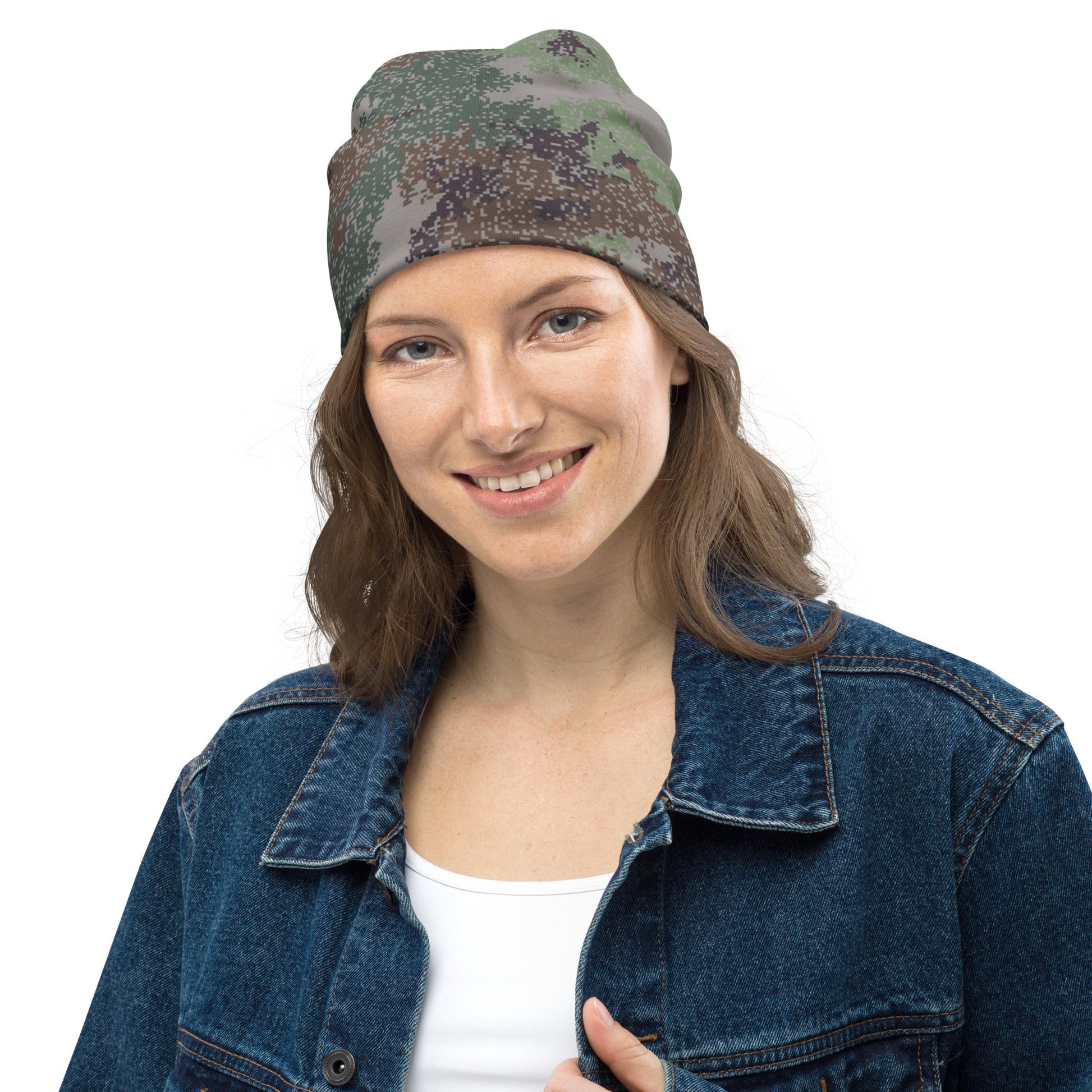 Chinese Digital Starry Sky CAMO Beanie - Beanies