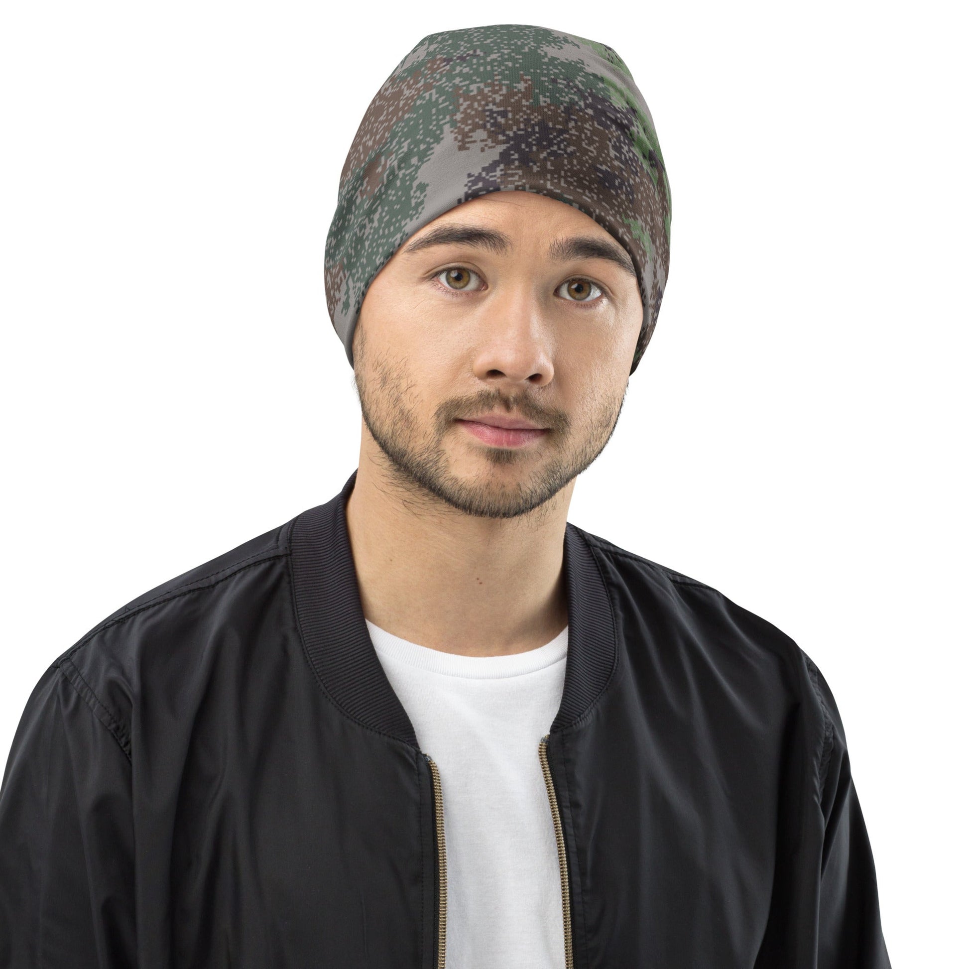 Chinese Digital Starry Sky CAMO Beanie - S - Beanies