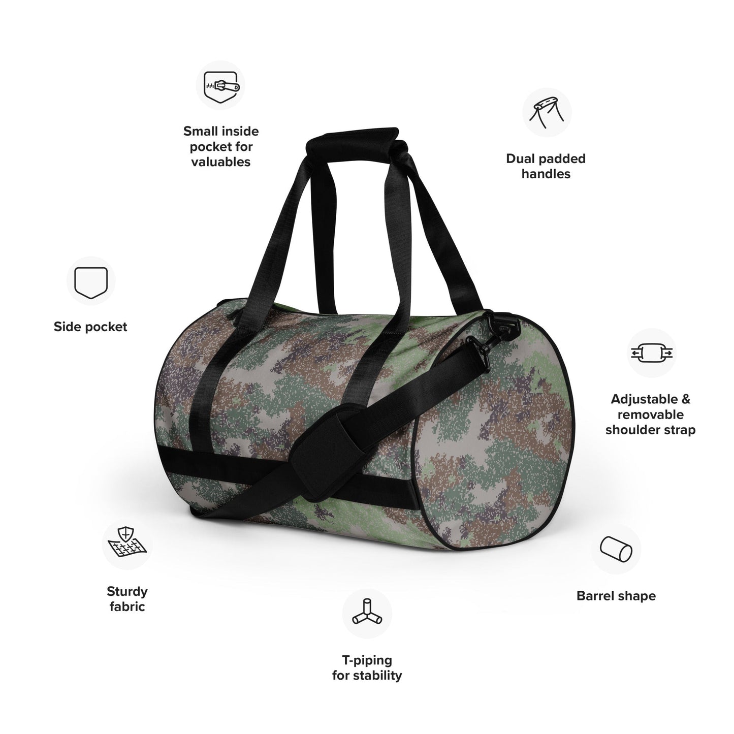 Chinese Digital Starry Sky CAMO gym bag - Gym Bags
