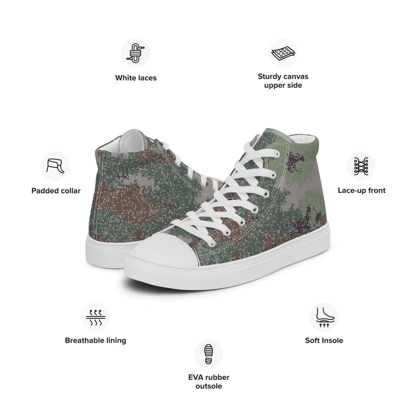 Chinese Digital Starry Sky CAMO Mens high top canvas shoes High Top Canvas Shoes