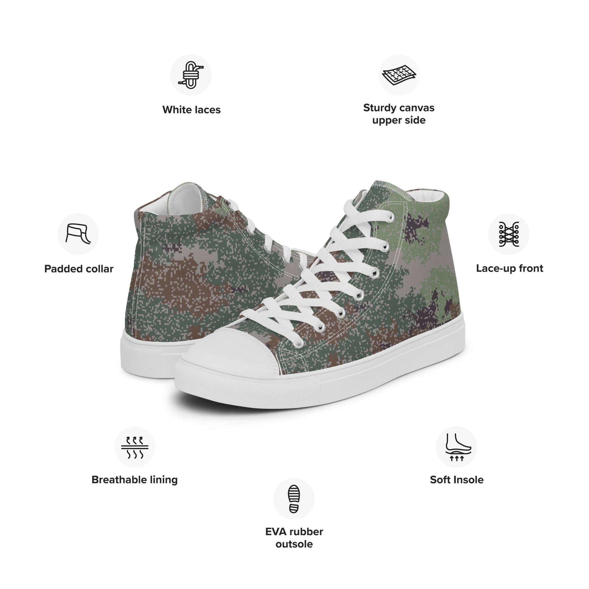 Chinese Digital Starry Sky CAMO Mens high top canvas shoes High Top Canvas Shoes