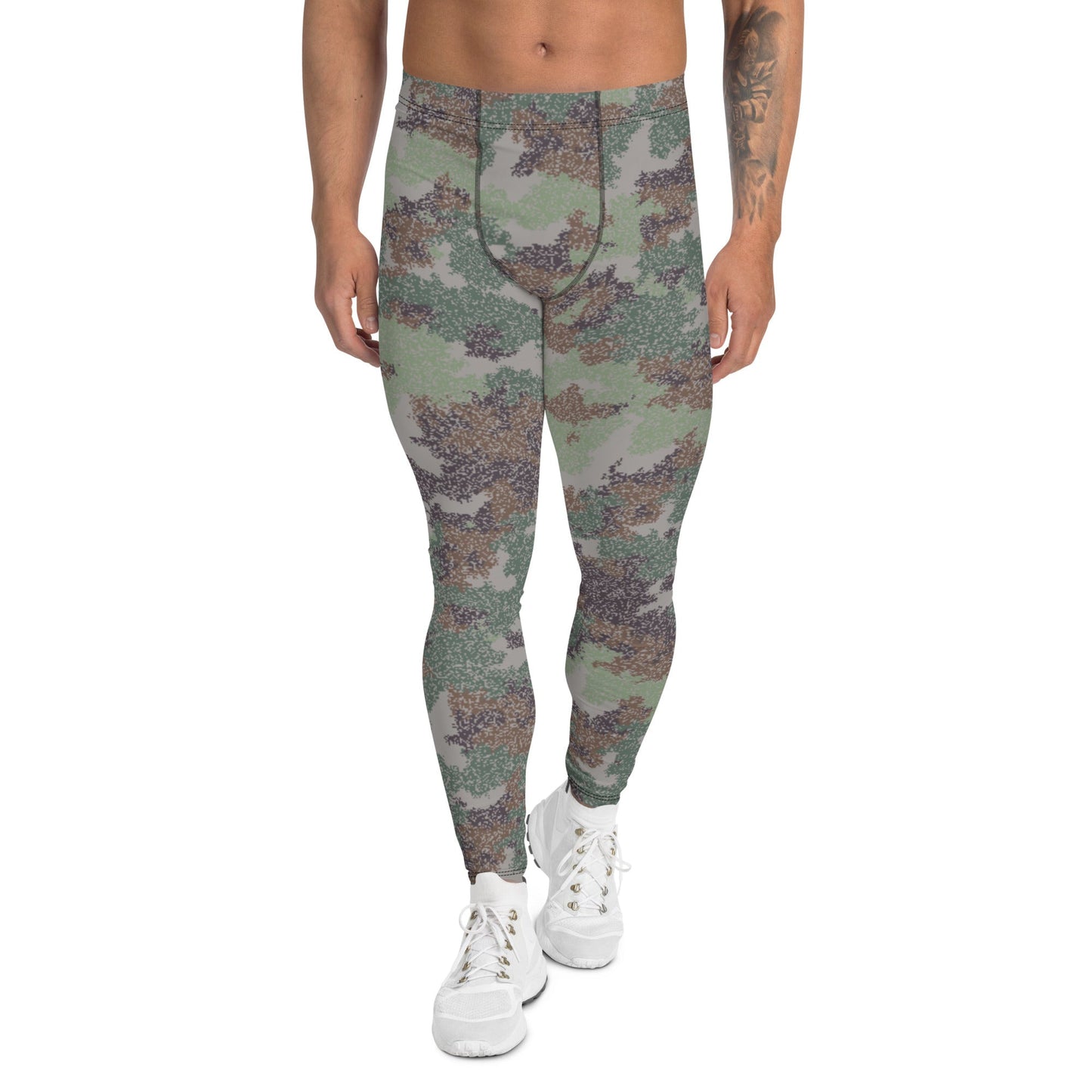 Chinese Digital Starry Sky CAMO Mens Leggings - XS