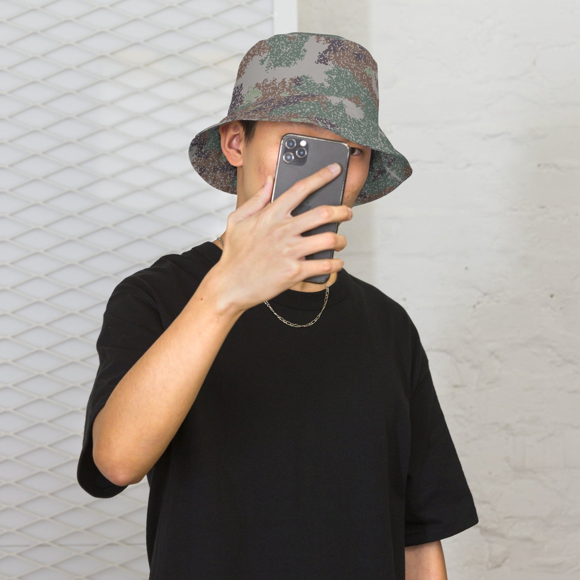 Chinese Digital Starry Sky CAMO Reversible bucket hat Bucket Hats