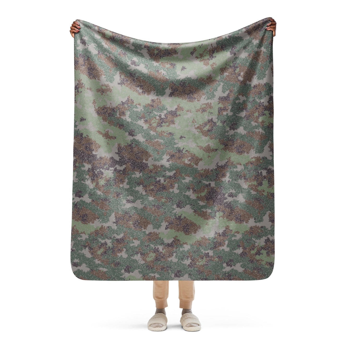 Chinese Digital Starry Sky CAMO Sherpa blanket - 50″×60″ - Blanket