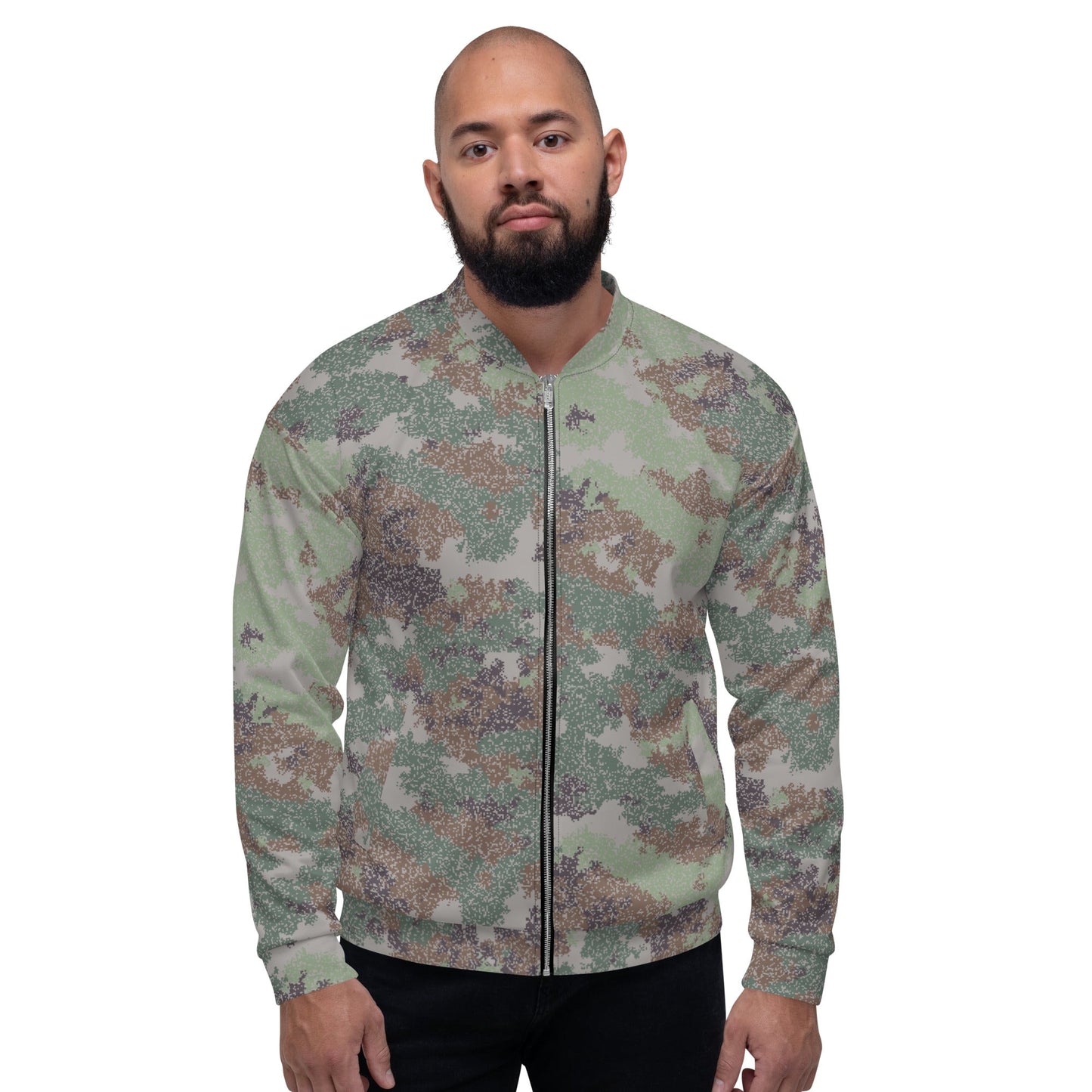 Chinese Digital Starry Sky CAMO Unisex Bomber Jacket - Jackets