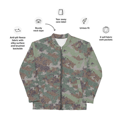 Chinese Digital Starry Sky CAMO Unisex Bomber Jacket - Jackets