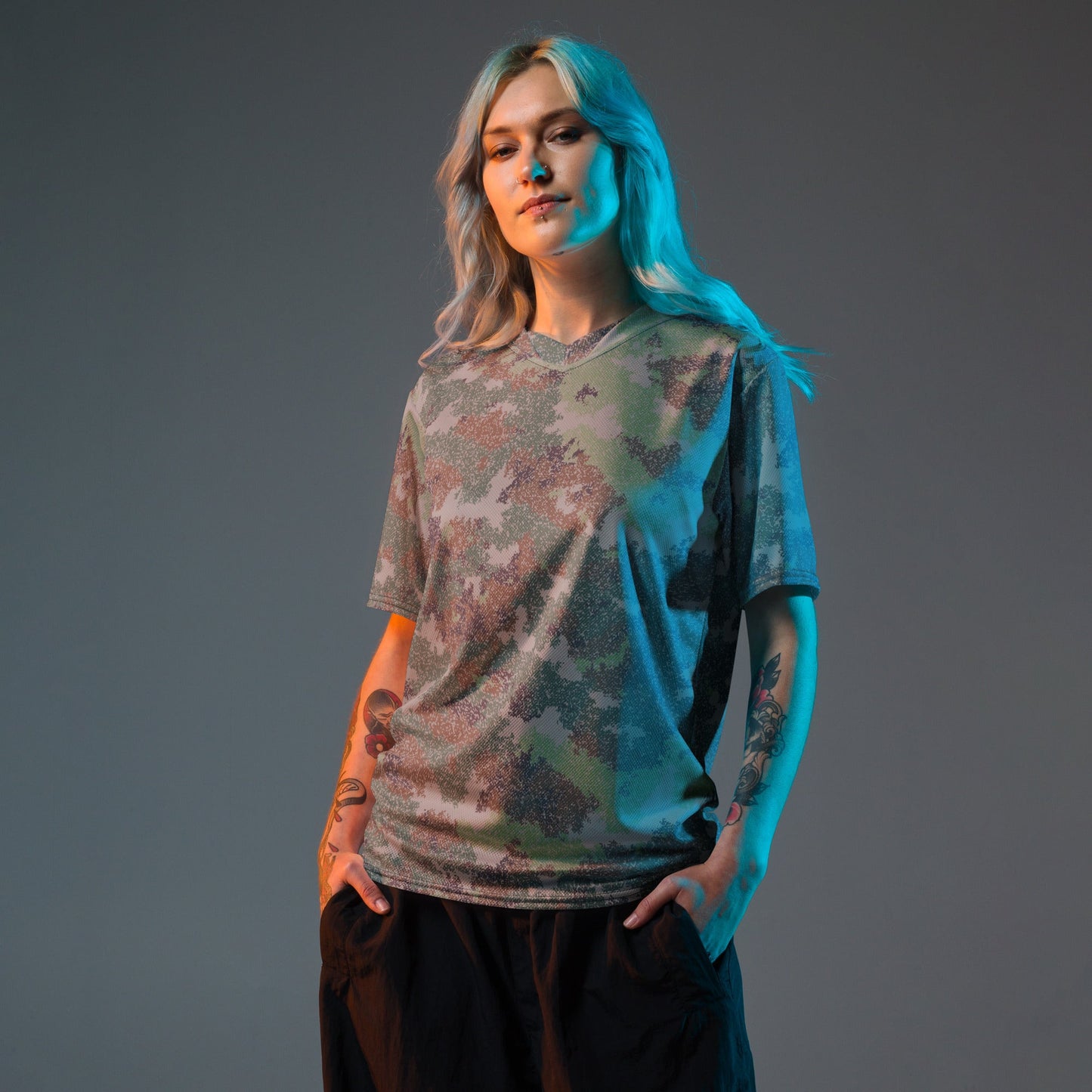 Chinese Digital Starry Sky CAMO unisex sports jersey Sports Jerseys