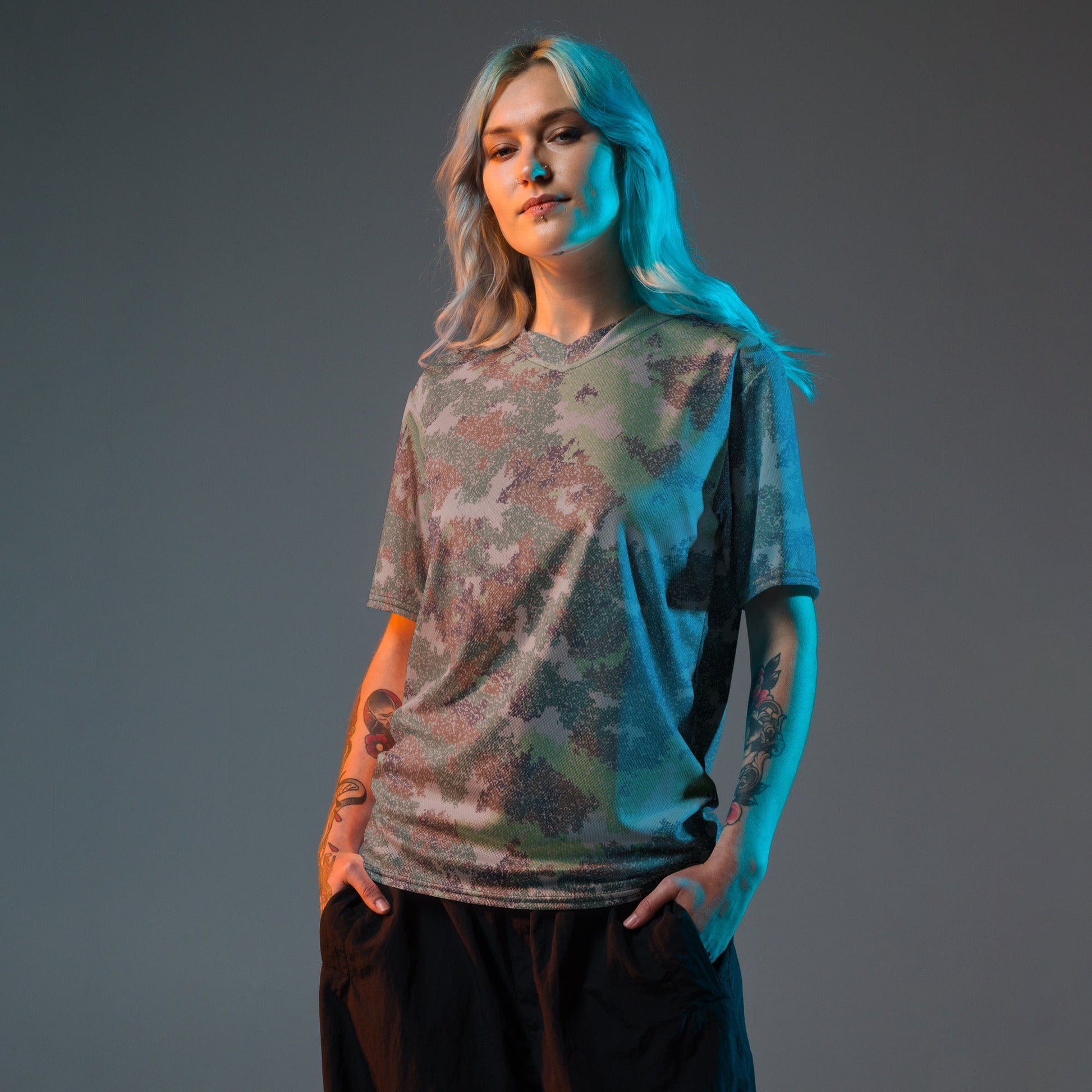 Chinese Digital Starry Sky CAMO unisex sports jersey Sports Jerseys