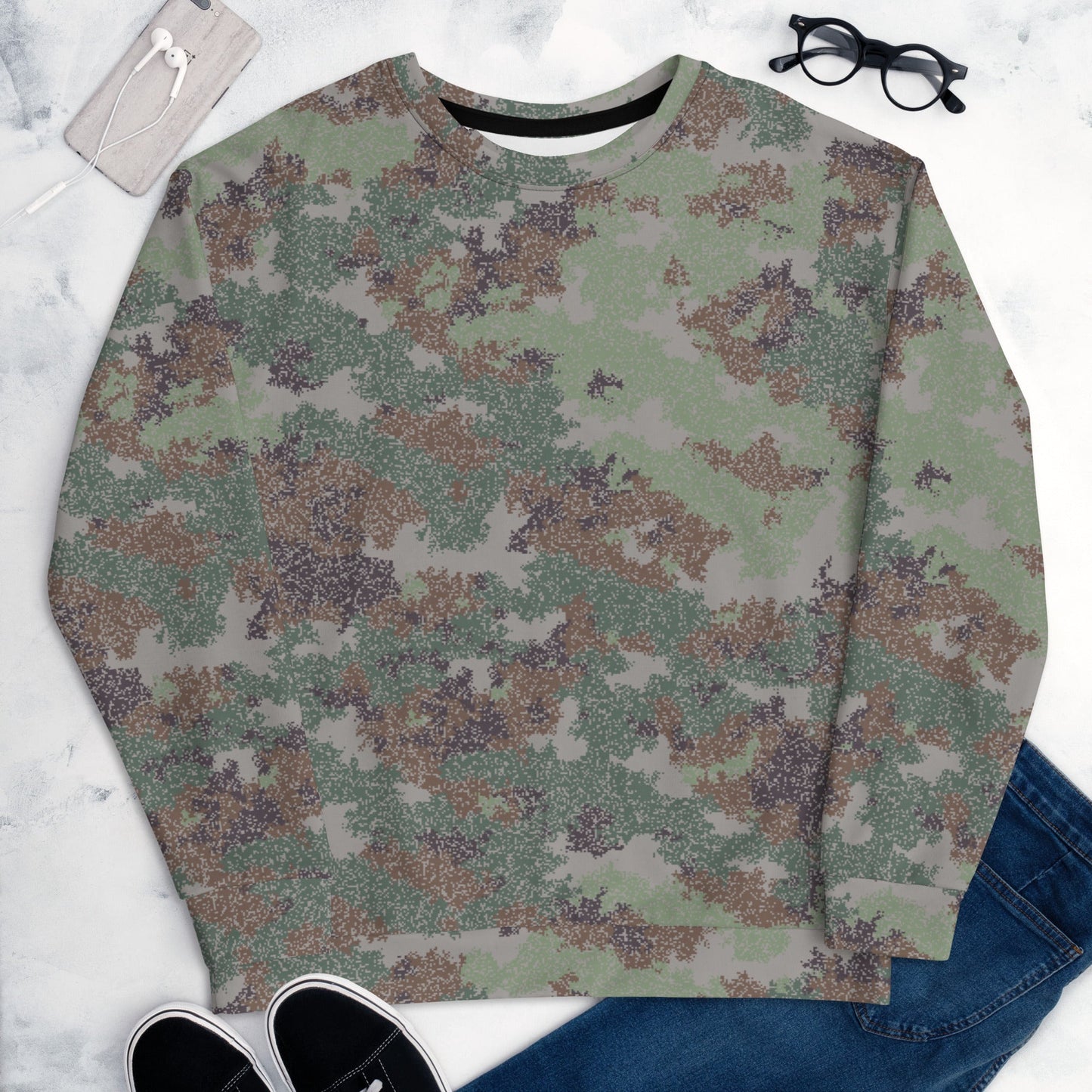 Chinese Digital Starry Sky CAMO Unisex Sweatshirt Sweatshirts