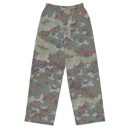 Chinese Digital Starry Sky CAMO unisex wide-leg pants - 2XS - Wide-leg Pants