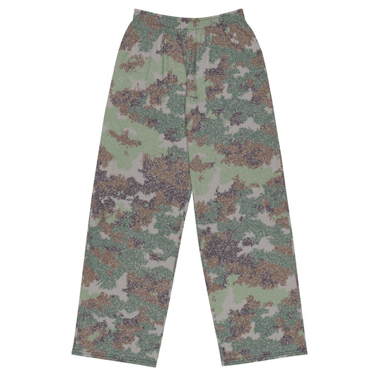 Chinese Digital Starry Sky CAMO unisex wide-leg pants - 2XS - Wide-leg Pants