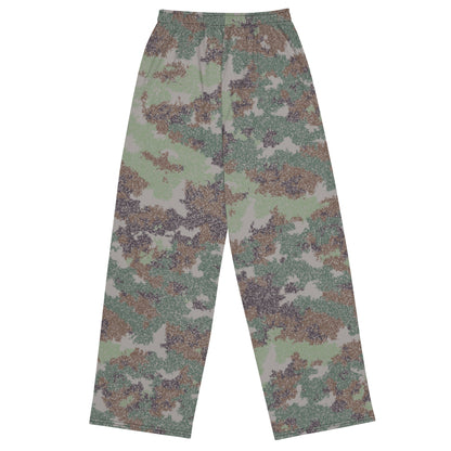 Chinese Digital Starry Sky CAMO unisex wide-leg pants - Wide-leg Pants