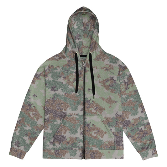 Chinese Digital Starry Sky CAMO Unisex zip hoodie 2XS Zip Hoodies