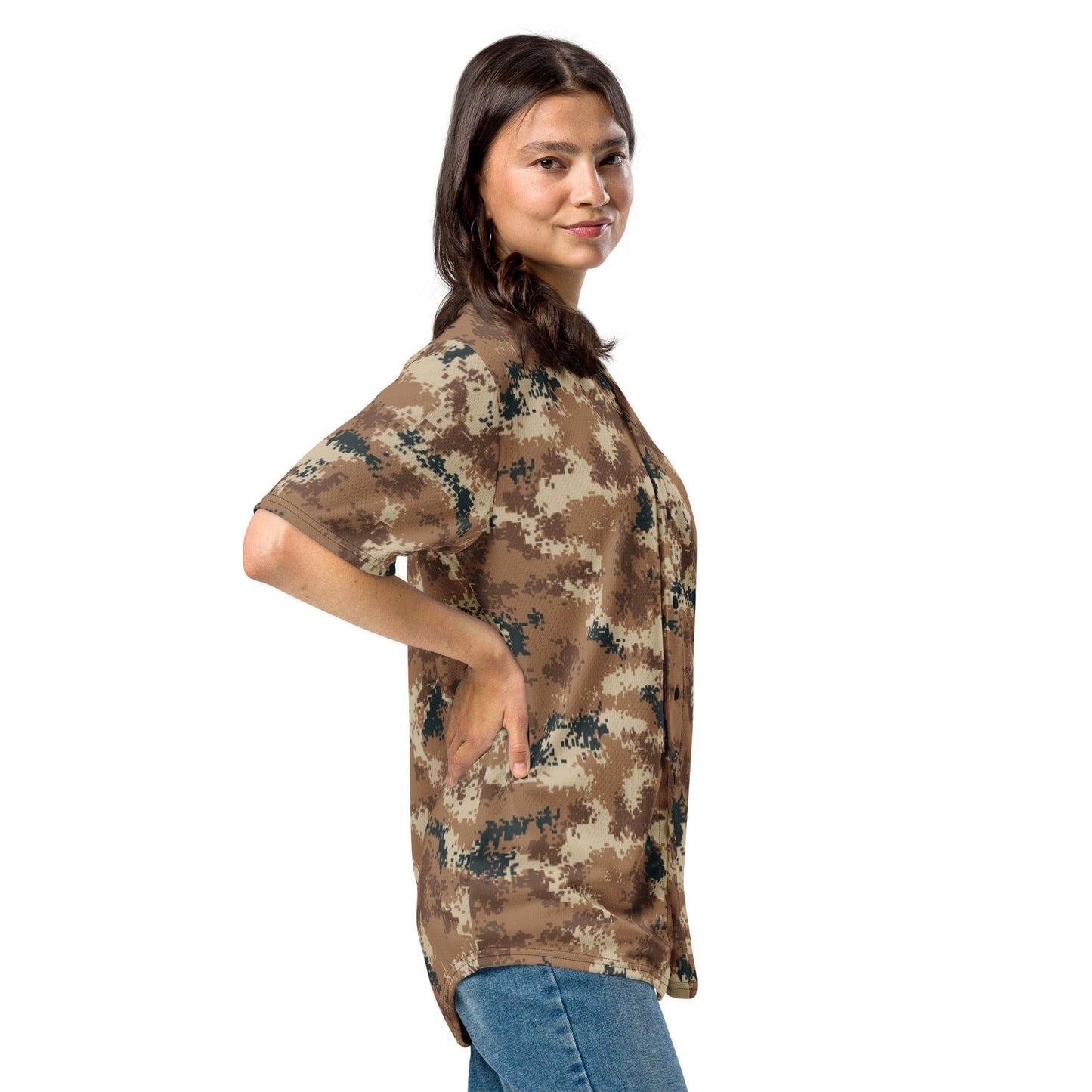 Chinese Digital Type 07 Arid CAMO baseball jersey - Baseball Jerseys