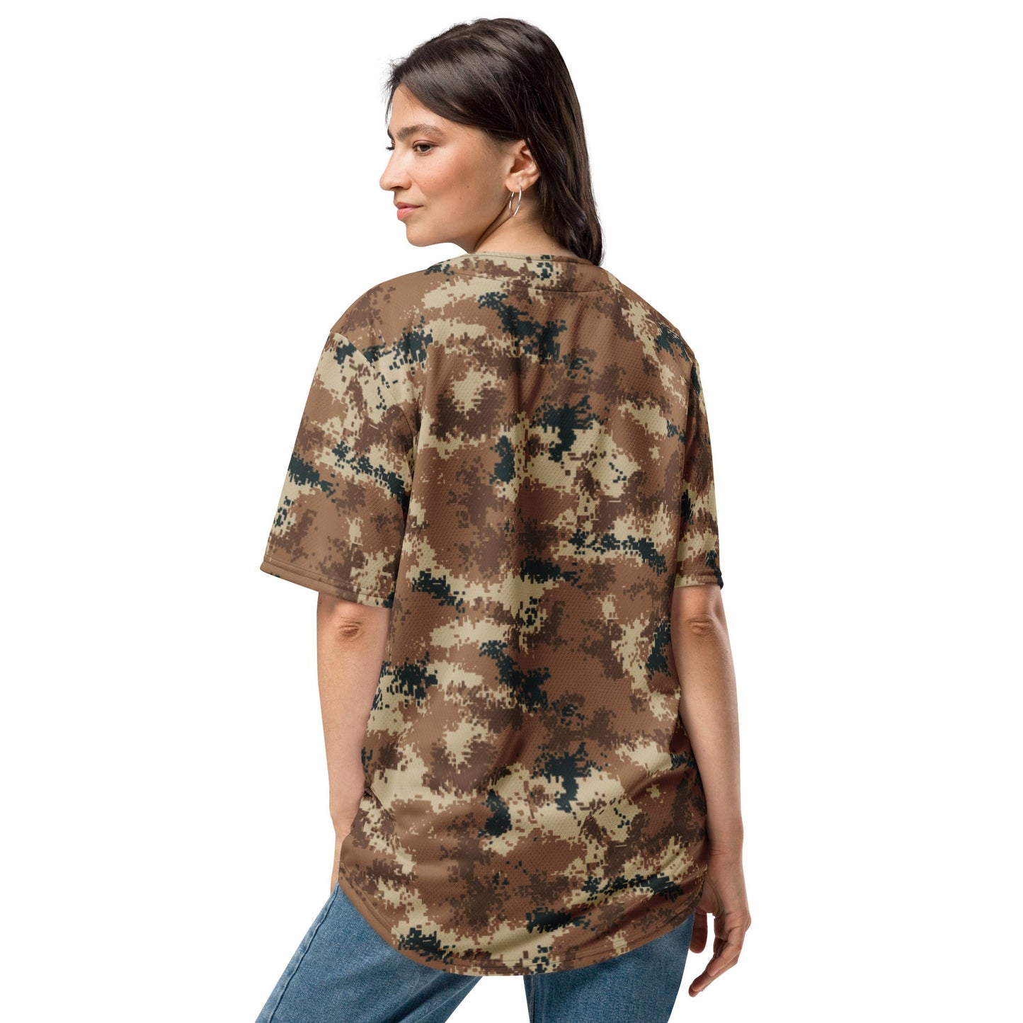 Chinese Digital Type 07 Arid CAMO baseball jersey - Baseball Jerseys