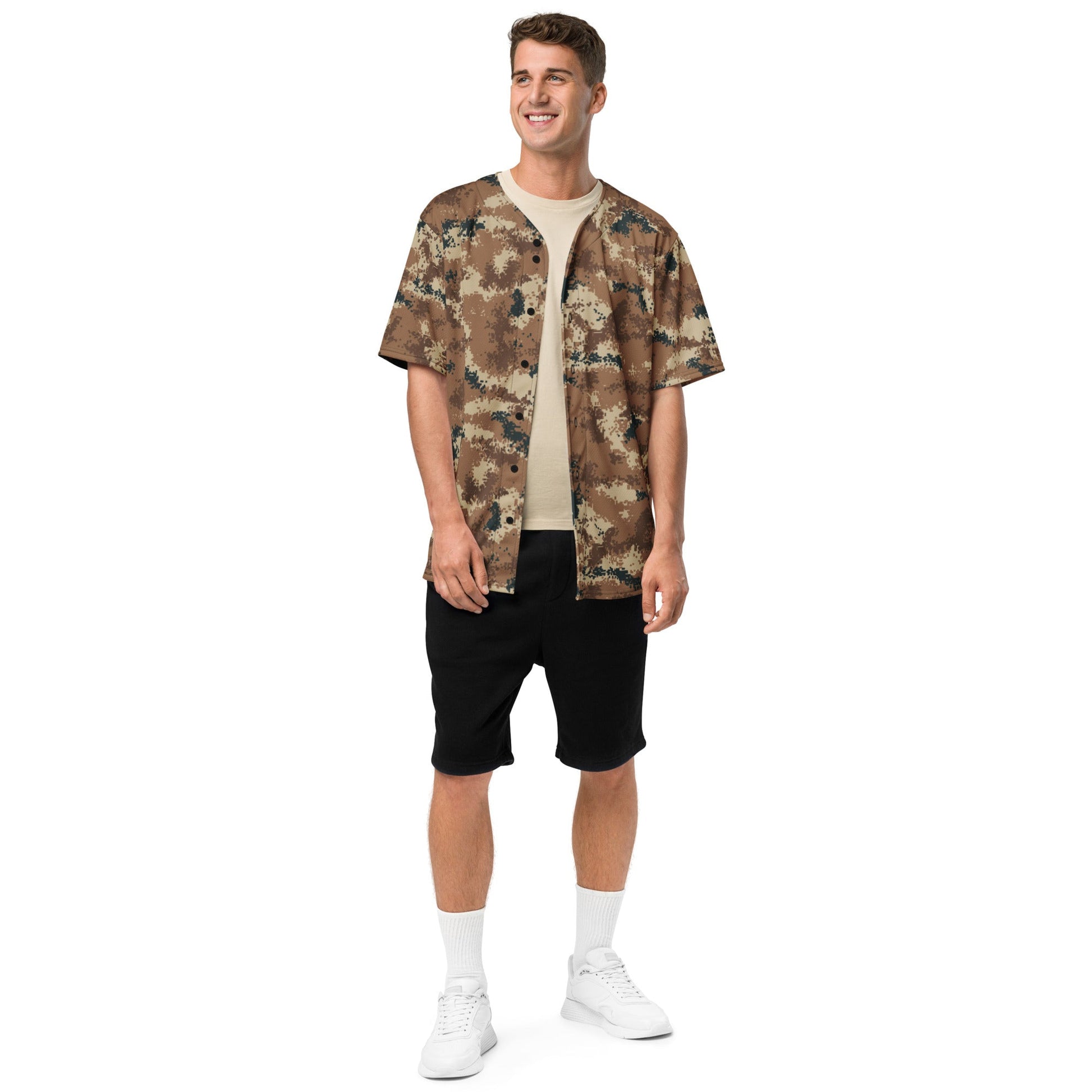 Chinese Digital Type 07 Arid CAMO baseball jersey - Baseball Jerseys