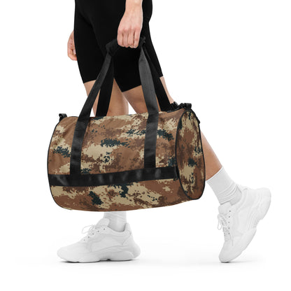 Chinese Digital Type 07 Arid CAMO gym bag - Gym Bags