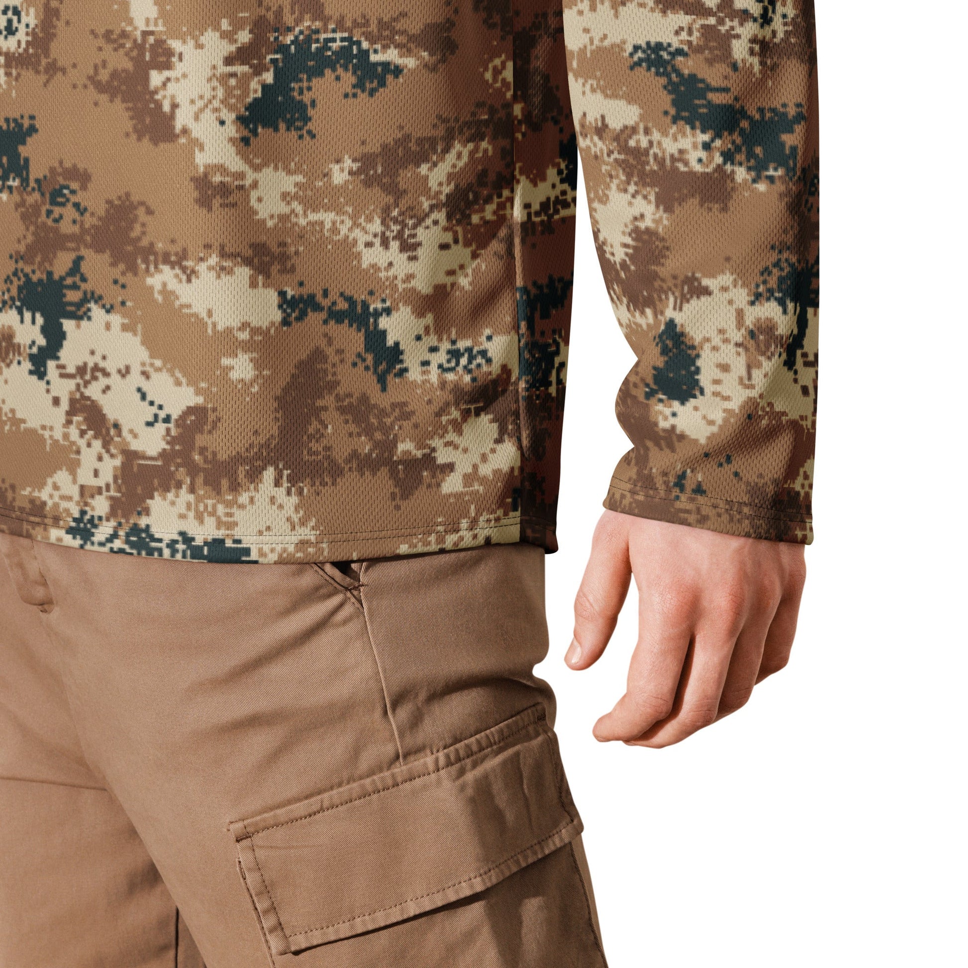 Chinese Digital Type 07 Arid CAMO hockey fan jersey - Hockey Jerseys