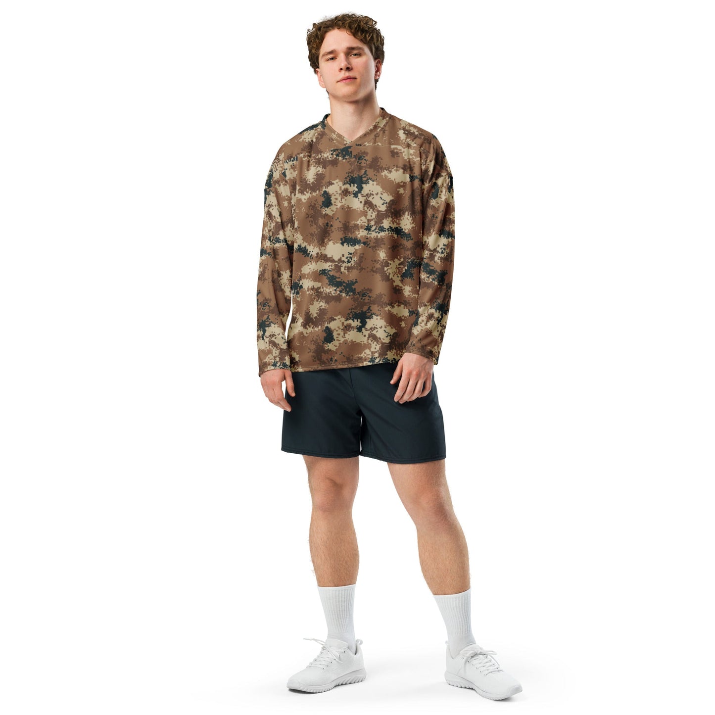 Chinese Digital Type 07 Arid CAMO hockey fan jersey - Hockey Jerseys