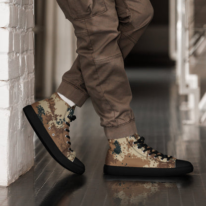 Chinese Digital Type 07 Arid CAMO Mens high top canvas shoes - 5 - High Top Canvas Shoes