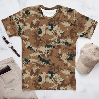 Chinese Digital Type 07 Arid CAMO Mens t-shirt - XS - T-Shirts