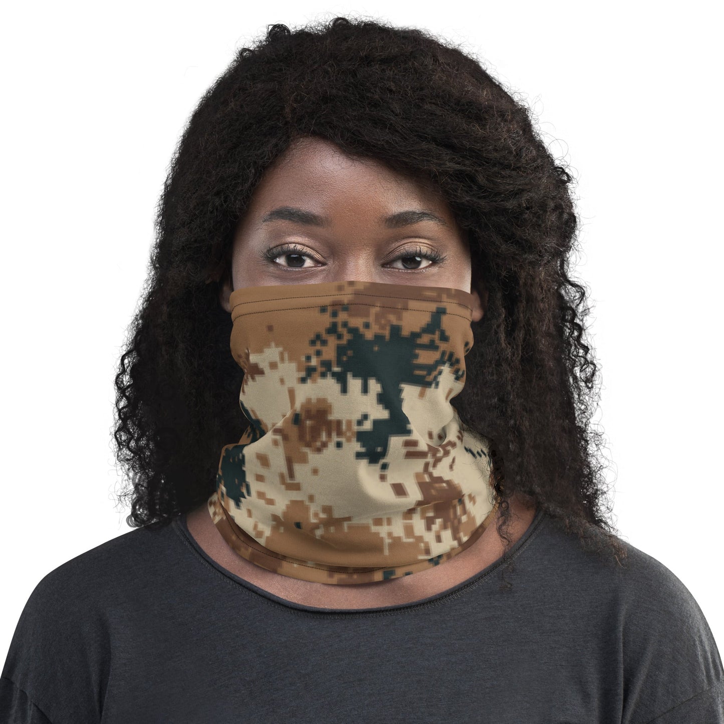 Chinese Digital Type 07 Arid CAMO Neck Gaiter - Gaiters