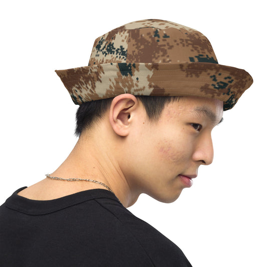 Chinese Digital Type 07 Arid CAMO Reversible bucket hat - Bucket Hats