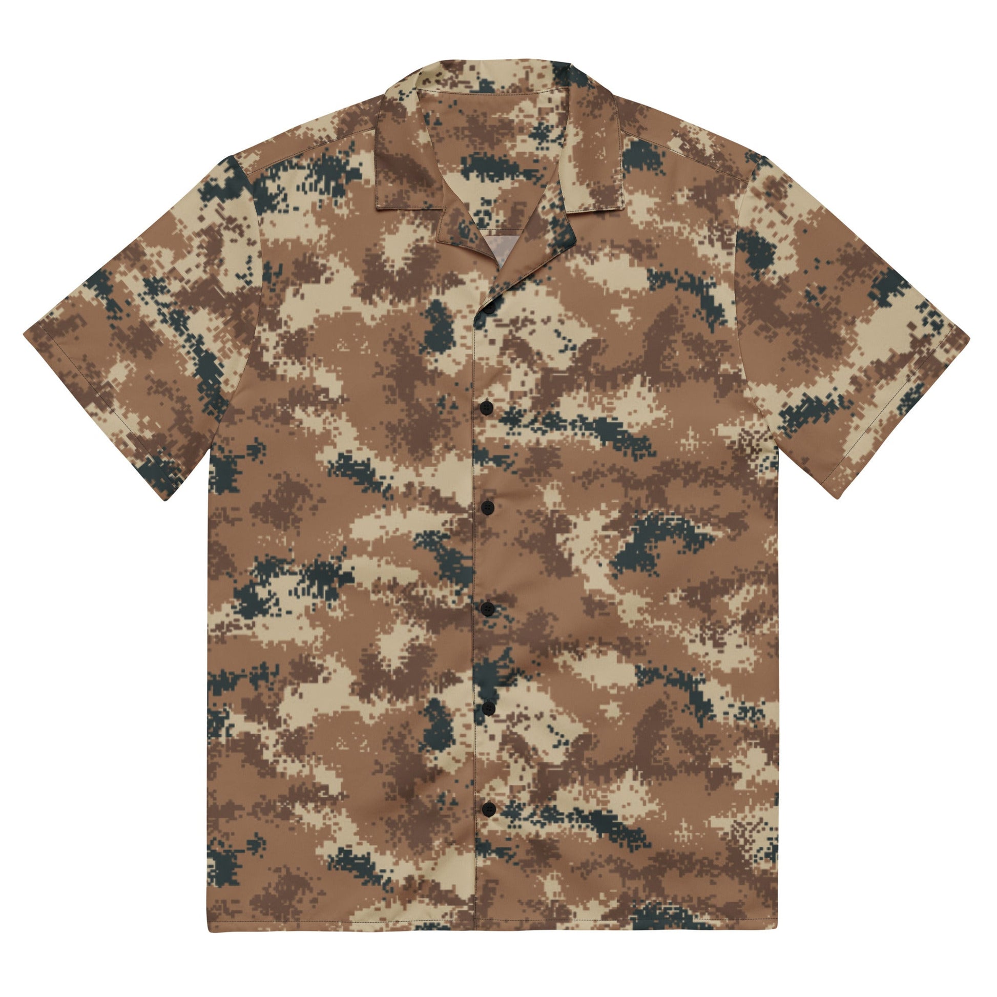 Chinese Digital Type 07 Arid CAMO Unisex button shirt - Button Shirts