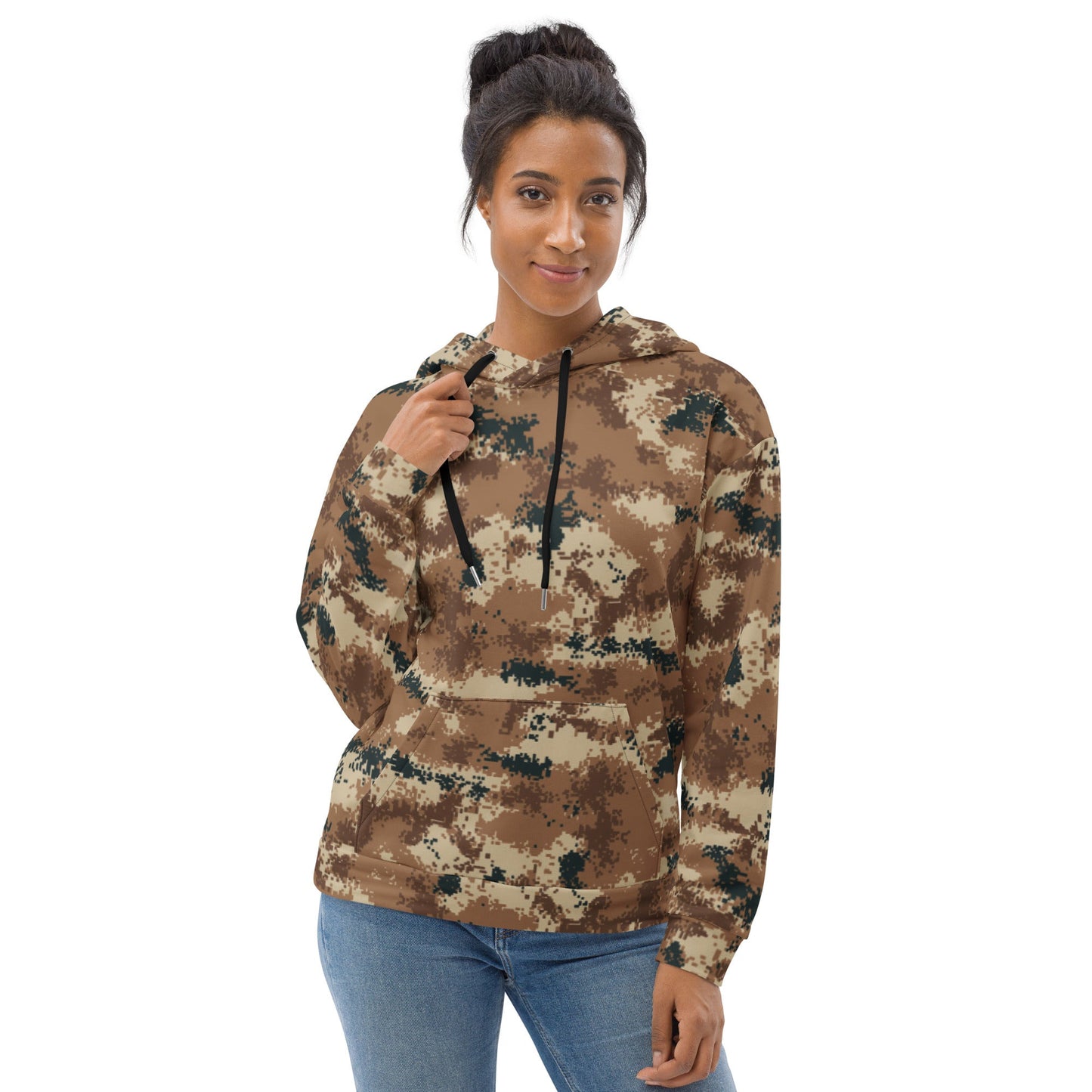 Chinese Digital Type 07 Arid CAMO Unisex Hoodie - Hoodies